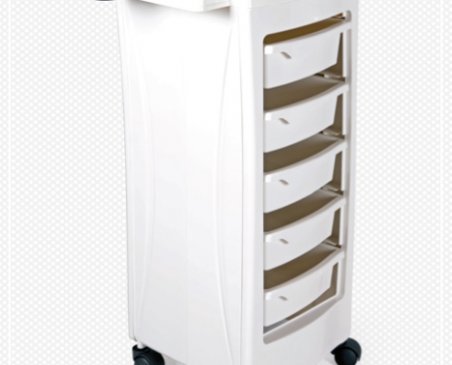 Carrito auxiliar blanco - CAR-08
