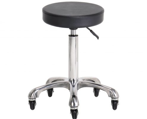 Taburete con ruedas antipelo - TAB MIR 3