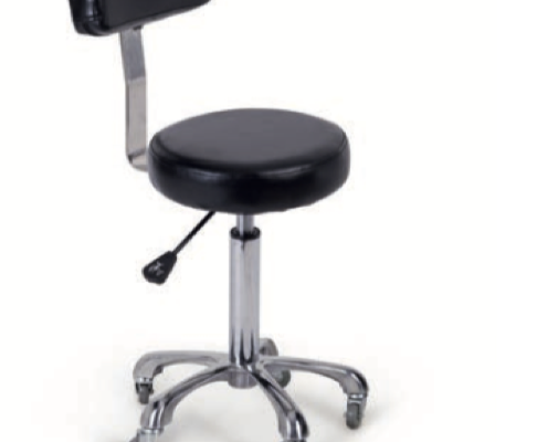 Taburete con respaldo rectangular - TAB 02