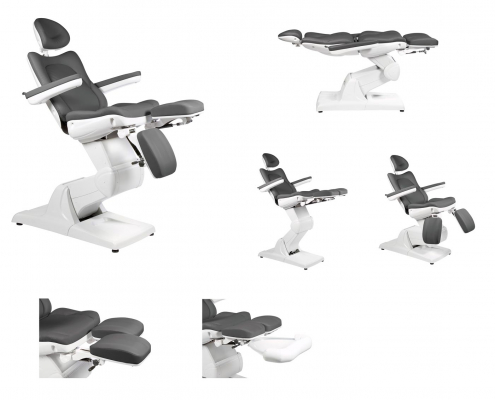 Sillón eléctrico de pedicura con bandeja - CAM-22