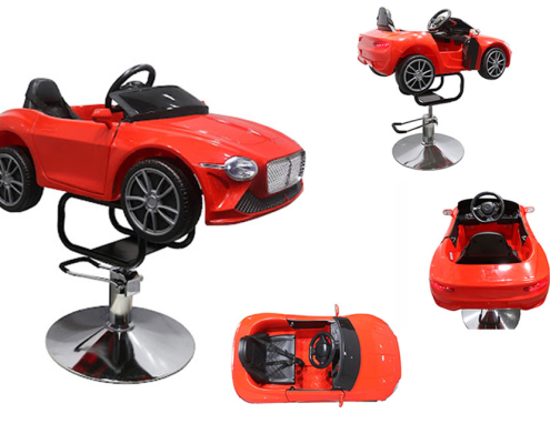 Sillón en forma de coche rojo para niños y niñas - COCHE-1