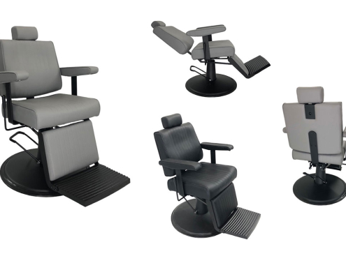 Sillón de barbería estilo Vintage clásico - CABA 66