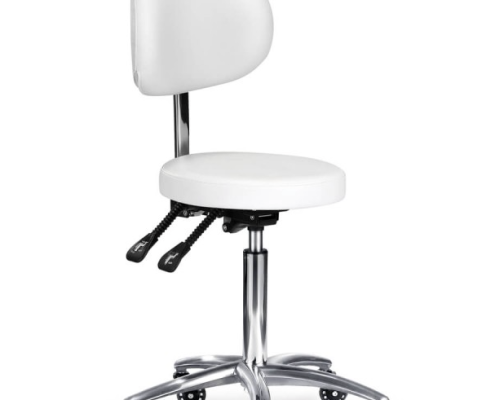 Taburete de estética asiento redondo - TABUR MIR 2
