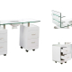 Mesa de manicura con expositor y cajones