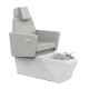 sillón de pedicura motorizado con hidromasaje