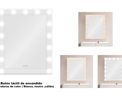 Espejo de Maquillaje nuevo modelo - TOCA LUZ 29
