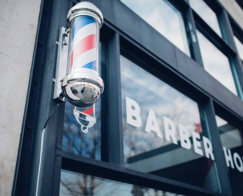 cómo elegir la iluminación perfecta para tu barbería
